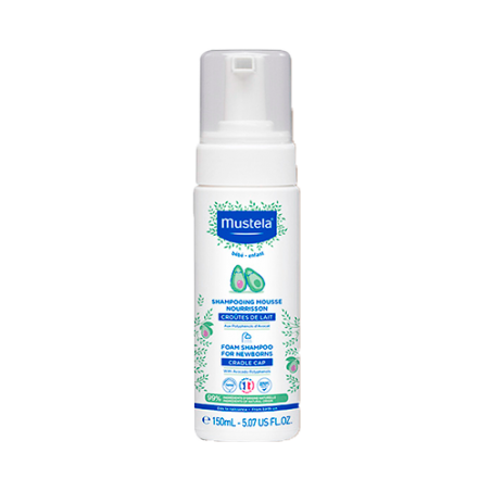 MUSTELA shampooing mousse nourrisson | 150 ml