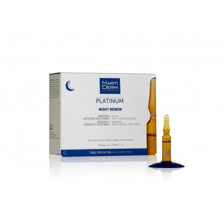 MARTIDERM PLATINUM Night Renew | 30 ampoules