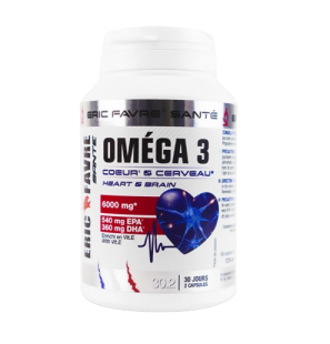 ERIC FAVRE oméga 3 | 60 capsules