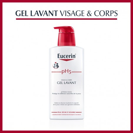 EUCERIN GEL LAVANT PH5 400ML