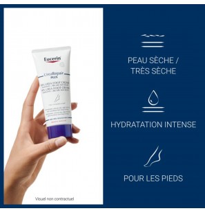 EUCERIN CRÈME PIEDS REPARATRICE 10% D'URÉE 100ML