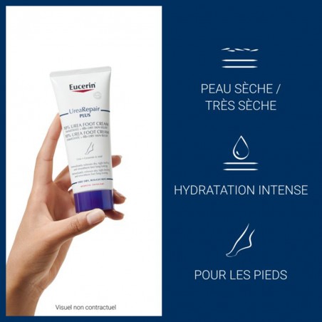 EUCERIN CRÈME PIEDS REPARATRICE 10% D'URÉE 100ML