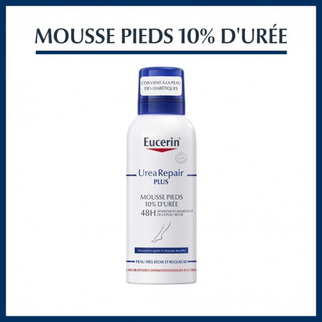 EUCERIN UREAREPAIR MOUSSE PIEDS 10% D'URÉE 150ML