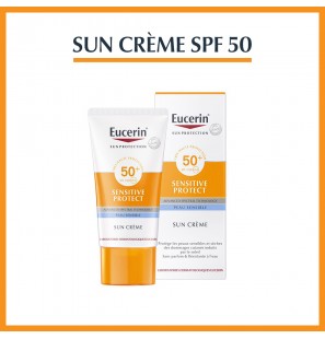 EUCERIN SUN CRÈME VISAGE SPF 50+ I 50ML