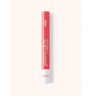 ABSOLUTE NEW YORK GLASSY DEW tinted lip balm rose ref MLGD02