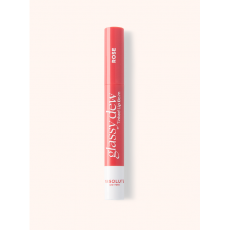 ABSOLUTE NEW YORK GLASSY DEW tinted lip balm rose ref MLGD02