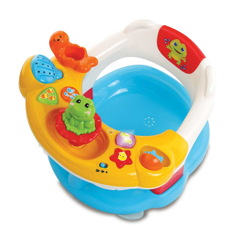 VTECH Super siège de bain interactif 2 en 1