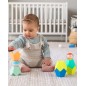 INFANTINO ensemble de gobelets empilables sensoriels et balle d'activité 0m+