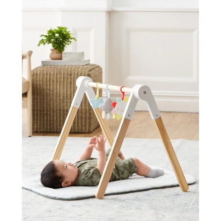 SKIP HOP tapis d'activité en bois silver lining cloud