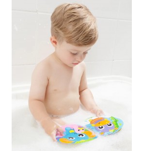 PLAYGRO livre de bain splashing fun friends