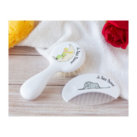 KIOKIDS Peigne et Brosse Naturel le Petit Prince