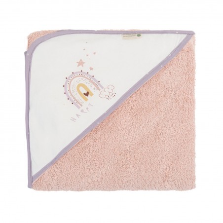 BIMBIDREAMS Cape de bain happydays rosa