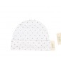 BIMBIDREAMS Bonnet dots b/beige