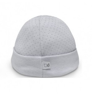 BIMBIDREAMS Bonnet dots gris