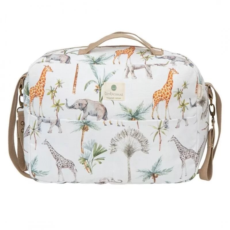 BIMBIDREAMS Sac de maternité africa blanco