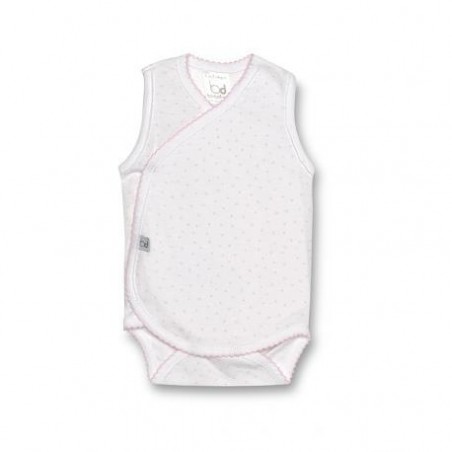 BIMBIDREAMS Body sans manches taille 1 moi stars b/rose