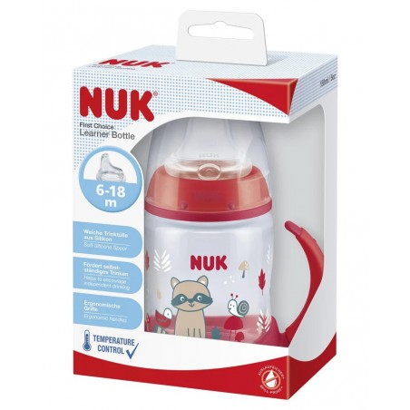 NUK Tasse d’apprentissage 6-18mois 150ml - Rouge