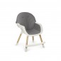 MS Innovations Chaise haute Mika Gris