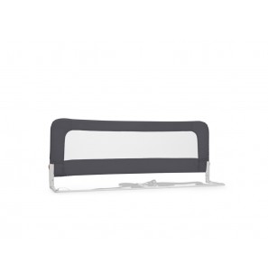 MS Barrière de Lit Pliable 150 cm Gris Foncé