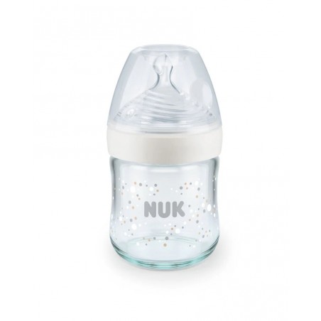 NUK Biberon En Verre Nature Sens 120ml