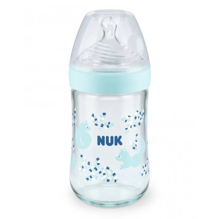 NUK Biberon En Verre Nature Sens 240ml