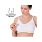 MEDELA Soutien-gorge d’allaitement et d’expression 3-en-1 taille L blanc