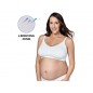 MEDELA Soutien-gorge de grossesse et d’allaitement ultra-respirant Keep Cool™ taille S blanc