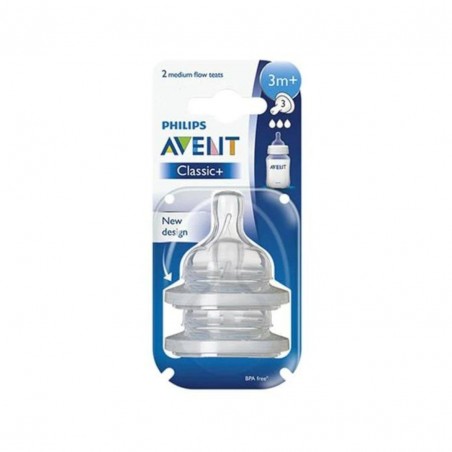 AVENT Philips 2 tétines Classic-3m+/3T