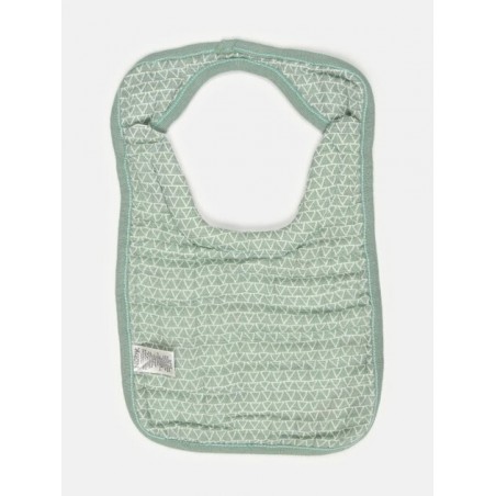 NUBY bavoir 100% coton 0m+ - vert