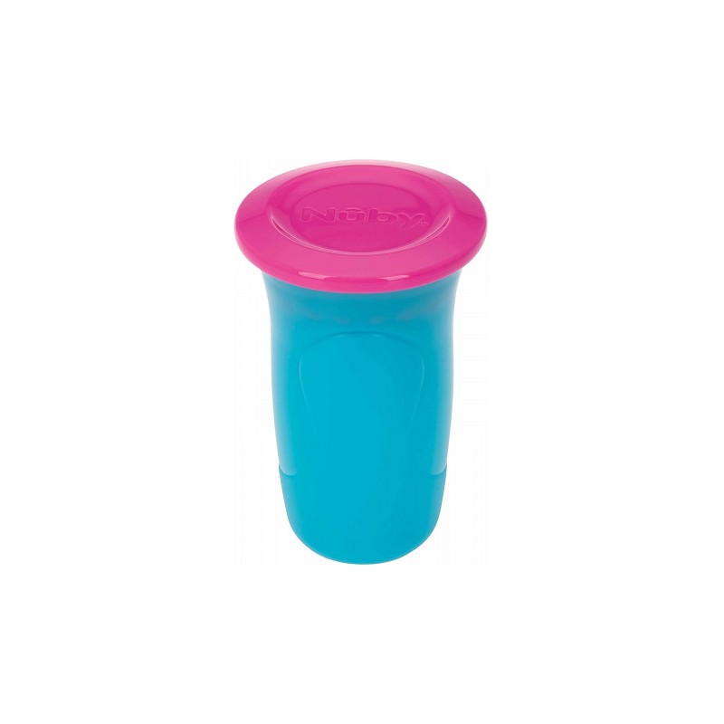 NUBY Mug Wonder 360° avec bord en silicone 300 ml 6mois