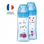 DODIE biberon initiation+ Bleu Pompier +6M | 330 ml