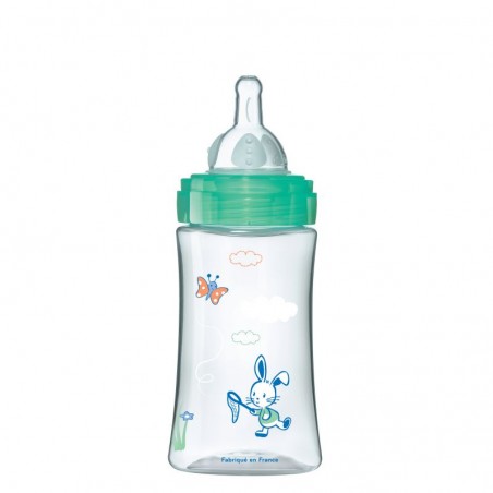 DODIE biberon initiation+ Vert Valentin +6M | 270 ml