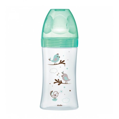 DODIE biberon initiation+ Verre Oiseau Vert | 270 ml