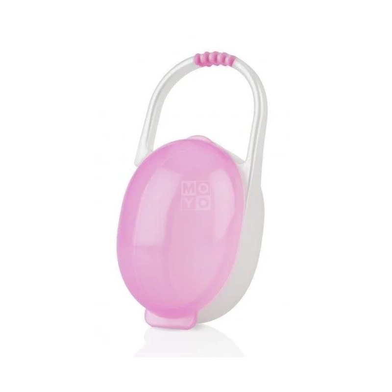 NUBY boite de rangement en plastique Rose