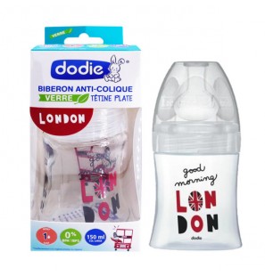 DODIE biberon Sensation+ London Verre | 150 ml