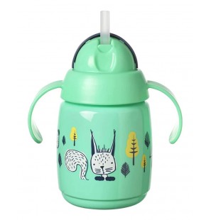 TOMMEE TIPPEE Tasse à paille Super Star 300ml - Vert