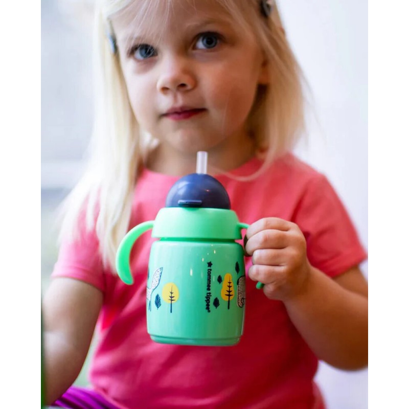 TOMMEE TIPPEE Tasse à paille Super Star 300ml - Vert