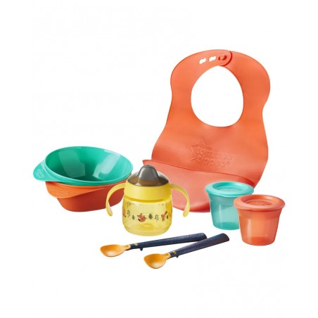 TOMMEE TIPPEE Kit d'apprentissage en Silicone