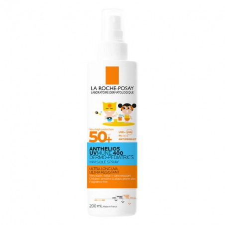 La Roche-Posay Anthelios UVMune 400 Dermo-pédiatrics Spray Invisible SPF50+ | 200 ml