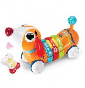 WINFUN Chien télécommandé avec Os 18 mois+