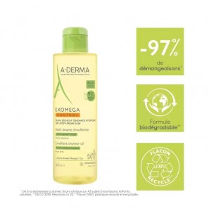 ADERMA EXOMEGA CONTROL Huile Lavante Émolliente | 500 Ml