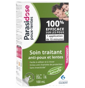 PARASIDOSE SOIN TRAITANT ANTI-POUX +3MOIS 100ML