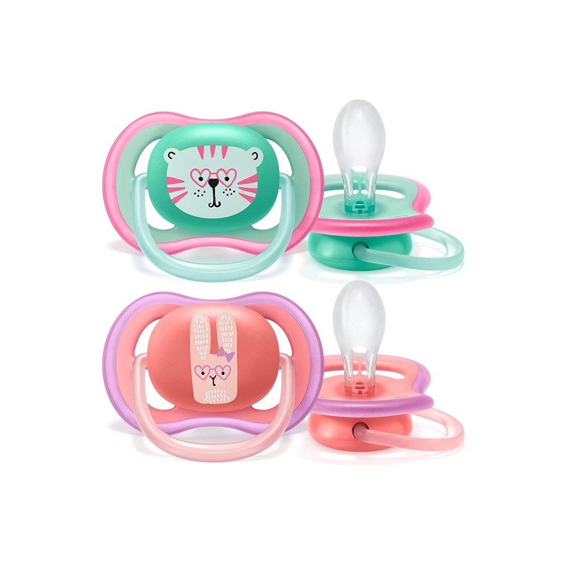 AVENT SUCETTES ORTHODONTIQUES ULTRA AIR +18MOIS