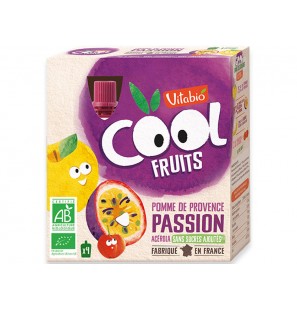 VITABIO COOL FRUITS POMME DE PROVENCE PASSION ACEROLA 4*90G