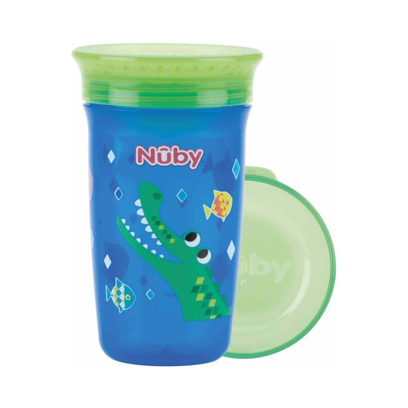 NUBY GOBELET MAGIC 360 IMPRIME 300ML +6MOIS