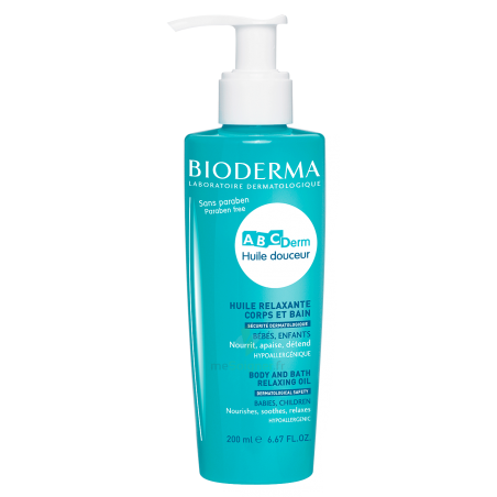 BIODERMA ABCDERM HUILE RELAXANTE 200ML