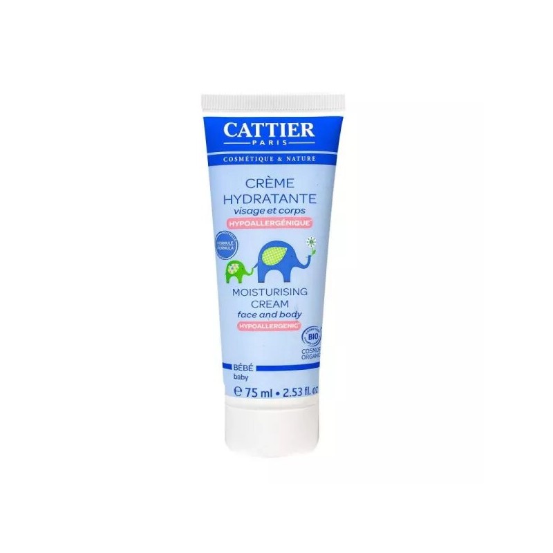 CATTIER BEBE CREME HYDRATANTE VISAGE ET CORPS 75ML