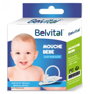 BELVITAL MOUCHE BEBE BABY NOSE BLOW