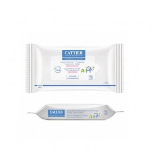 CATTIER LINGETTES NETTOYANTES VISAGE MAINS ET SIEGE B50