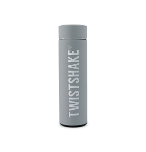 TWISTSHAKE Bouteille Isotherme Gris